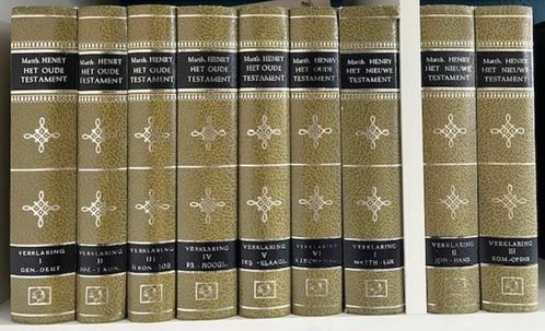 Matthew Henry Bijbelverklaring, compleet in 9 delen, Boeken, Godsdienst en Theologie, Gelezen, Verzenden