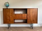 Vintage dressoir / highboard / tv-kast, Ophalen, Gebruikt, Met deur(en), 150 tot 200 cm