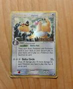 Ampharos 1/101 Ex Dragon Frontiers Reverse Holo Pokémon, Ophalen, Gebruikt, Losse kaart, Foil