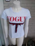 Wit shirt van Vogue maat S, Kleding | Dames, T-shirts, Vogue, Ophalen of Verzenden, Wit, Zo goed als nieuw