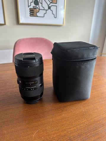 Sigma ART 18-35mm f/1.8 DC HSM EF-mount lens te koop. beschikbaar voor biedingen