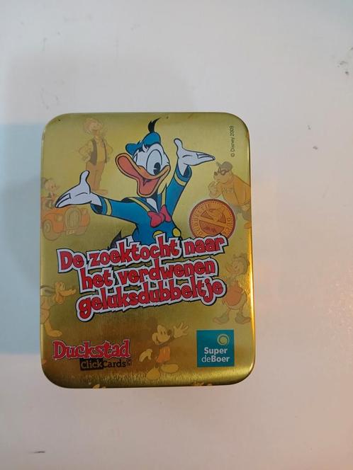 Duckstad ClickCards Verzameling - Super de Boer, Hobby en Vrije tijd, Gezelschapsspellen | Bordspellen, Gebruikt, Een of twee spelers