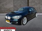 BMW 1-serie 118d High Executive sportline (bj 2014), Euro 5, Achterwielaandrijving, Met garantie (alle), Blauw