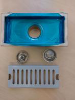 Doucheput afvoerput vloerafvoer 10x20 cm, Doe-het-zelf en Verbouw, Sanitair, Ophalen of Verzenden, Nieuw, Rvs, Overige typen