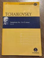 Tchaikovsky Symfonie nr. 5 Zakpartituur, Ophalen of Verzenden, Romantiek, Gebruikt, Orkest of Ballet