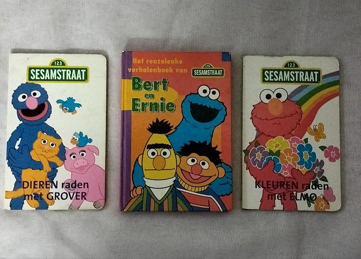 Sesamstraat Boekjes - Grover, Bert & Ernie, Elmo, Boeken, Kinderboeken | Jeugd | onder 10 jaar, Gelezen, Sprookjes, Ophalen of Verzenden