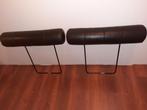 2 zwart leren hoofdsteunen type Sorvallen, Huis en Inrichting, Banken | Bankstellen, Ophalen of Verzenden, Zo goed als nieuw