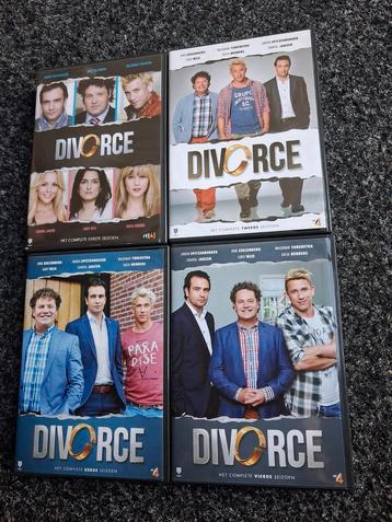 DVD SET DIVORCE SEIZOEN 1,2,3 EN 4 (NIEUW!!) (HELE SET €10) beschikbaar voor biedingen