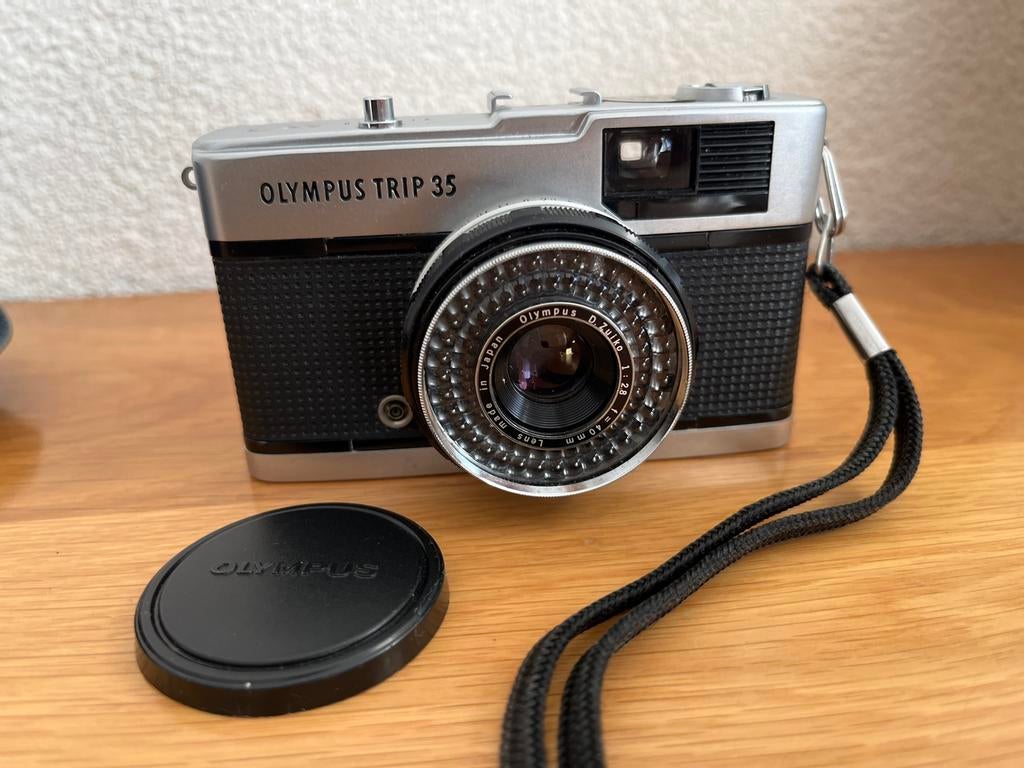 Olympus Trip 35 Camera - Vintage Klassieker + Philps flash, Ophalen, Gebruikt, Compact, Olympus