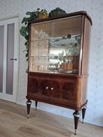 Antieke 18e eeuwse Franse vitrinekast., Huis en Inrichting, Ophalen, 25 tot 50 cm, 150 tot 200 cm