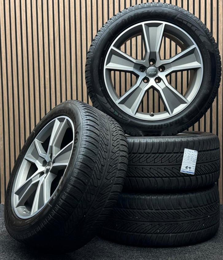 Originele 20 inch Audi Q7 SQ7 5x112 ET33 Goodyear 285/45/20, Auto-onderdelen, Banden en Velgen, Banden en Velgen, Winterbanden