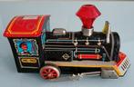 Oude blikken speelgoed locomotief ME - 061 China., Antiek en Kunst, Antiek | Speelgoed, Ophalen of Verzenden