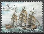 ALAND Lokalpostzegel Zeilschepen - Driemaster "Albania" 2018, Verzenden, Finland, Gestempeld
