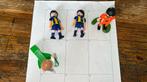 Playmobil losse onderdelen poppetjes voetballers sport, Gebruikt, Ophalen of Verzenden, Los playmobil