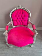 Barok kinderstoel roze, Kinderen en Baby's, Kinderkamer | Tafels en Stoelen, Ophalen, Gebruikt, Stoel(en)