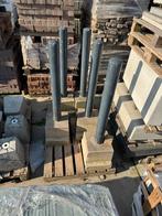 Afzet palen 5 st, Ophalen, Zo goed als nieuw, Beton