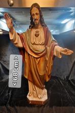 XL Origineel Beschilderd Jezus Beeld, Ophalen of Verzenden
