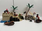 Playmobil Pirateneiland (4139)  + Piratenvesting (set 2), Ophalen of Verzenden, Gebruikt, Los playmobil