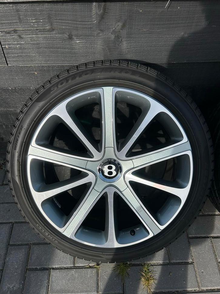 Bentley Continental GT 21 inch Winterset Velgen, Auto-onderdelen, Banden en Velgen, Velg(en), Winterbanden, 21 inch, Overige, Personenwagen