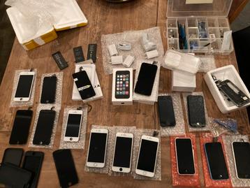 Diverse iphones en onderdelen 5 en 6 beschikbaar voor biedingen