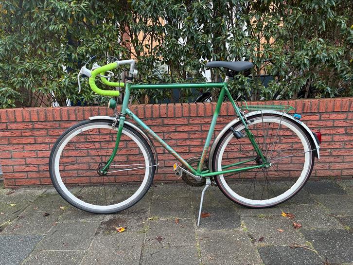 Fixie Motobeccane Vintage Frame, Fietsen en Brommers, Fietsen | Heren | Herenfietsen, Gebruikt, Overige merken, 61 tot 65 cm, Ophalen