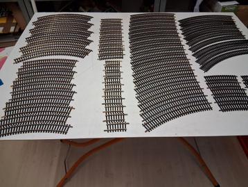 80 delig bochten kavel van Fleischmann nieuwstaat in 7 maten beschikbaar voor biedingen