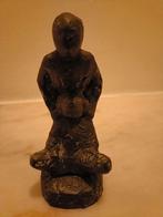 Vader en dochter., Antiek en Kunst, Kunst | Beelden en Houtsnijwerken, Ophalen of Verzenden