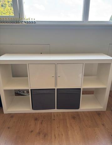 Ikea Kallax kast 8 vaks wit beschikbaar voor biedingen