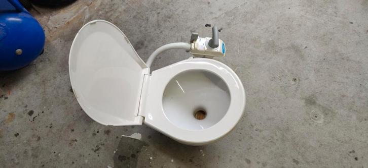 Jabsco Boot Toilet compact (lees tekst), Watersport en Boten, Bootonderdelen, Gebruikt, Kombuis en Sanitair, Zeilboot of Motorboot