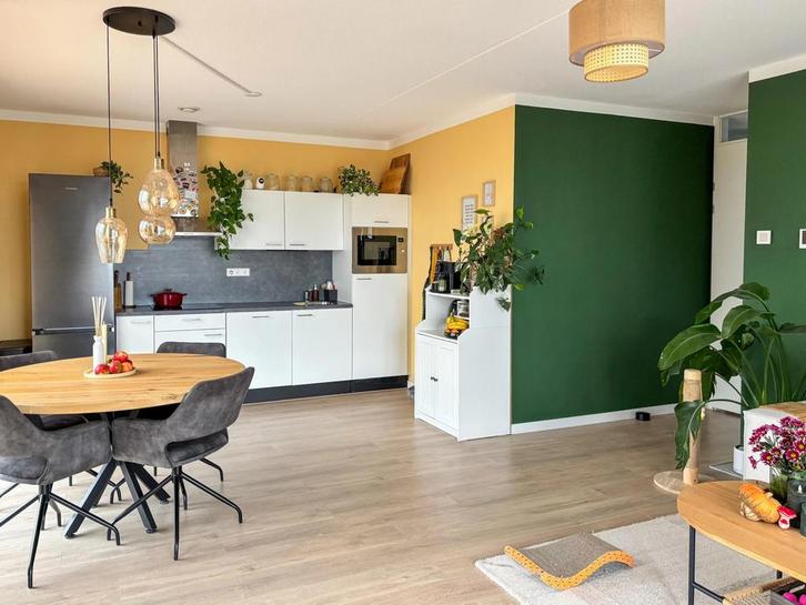 Mooie Laminaat Vloer te Koop!, Huis en Inrichting, Stoffering | Vloerbedekking, Gebruikt, Laminaat, Beige, 50 tot 75 m², Ophalen