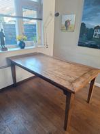 Franse boerentafel hout 180x97, Huis en Inrichting, Ophalen, Gebruikt, 50 tot 100 cm, Vijf personen of meer