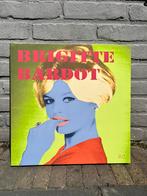 Brigitte Bardot 40x40cm, Antiek en Kunst, Kunst | Schilderijen | Modern, Ophalen