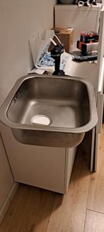 RVS Wastafel - Fyndig IKEA, Huis en Inrichting, Keuken | Keukenelementen, Ophalen of Verzenden