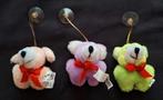 3 Vintage Kimmies Knuffeltjes/Pluche met Zuignap, Verzamelen, Diddl, Ophalen of Verzenden, Zo goed als nieuw, Knuffel