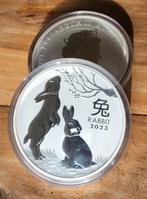 1 kilo lunar lll year of the Rabbit 2023 zilver, Postzegels en Munten, Ophalen of Verzenden, Zilver