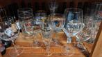 Partij (speciaal) bierglazen., Verzamelen, Biermerken, Overige merken, Glas of Glazen, Zo goed als nieuw, Ophalen