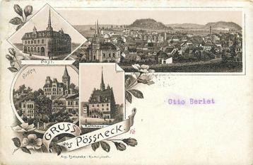 (379-165-027) Pössneck Litho beschikbaar voor biedingen