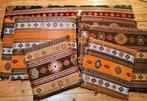 Turkse/Boho Kussenset - Complete Zithoek, Ophalen, Zo goed als nieuw, Bruin, Rechthoekig
