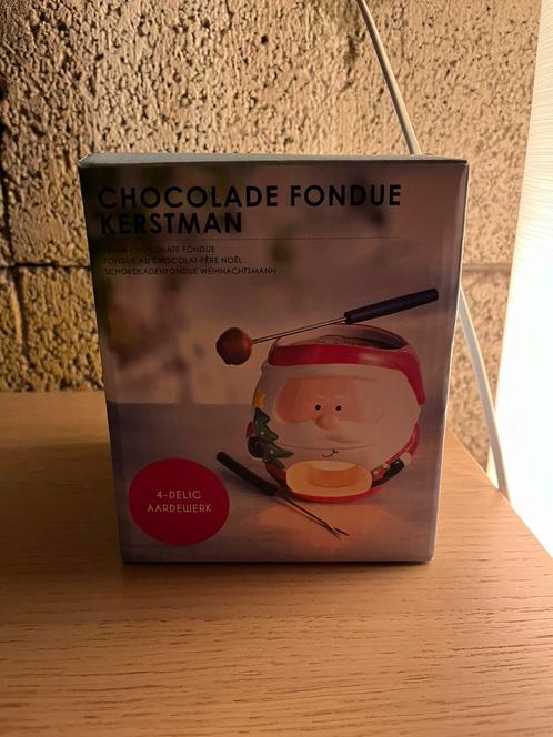 Fondueset Kerst, Witgoed en Apparatuur, Fonduesets, Nieuw, Fondueset, Waxinelicht, Ophalen of Verzenden