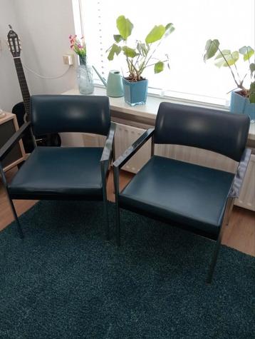 car katwijk fauteuils blauw beschikbaar voor biedingen