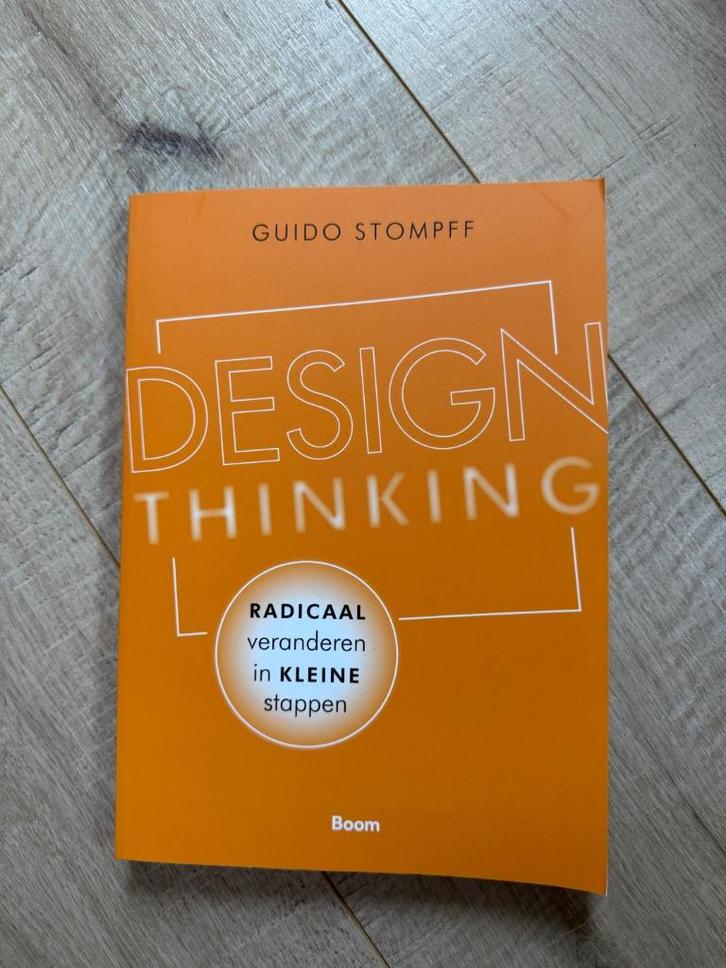 Boek: Design Thinking van Guido Stompff, Boeken, Studieboeken en Cursussen, Nieuw, HBO, Gamma, Ophalen of Verzenden