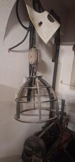 Landelijke Lamp met Metalen Kap, Huis en Inrichting, Ophalen of Verzenden, Gebruikt, Metaal, Minder dan 100 cm