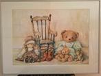 Prachtige collectie Aquarellen, Ans Haekens, stillevens, Antiek en Kunst, Ophalen of Verzenden