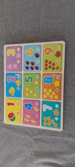 Houten Kinderpuzzel 27 stukjes, Ophalen of Verzenden, Zo goed als nieuw