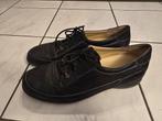 Prachtige comfort leer zwarte schoenen van merk Durea, 9(43), Durea, Overige kleuren, Ophalen of Verzenden, Sneakers of Gympen