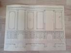 1904 tekening schoorsteenmantel Groningen c.f. Nap, Ophalen