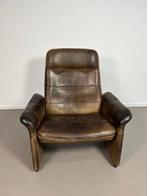 Vintage design leren DS50 lounge fauteuil, De Sede, ca 1970, Ophalen, Gebruikt, 75 tot 100 cm, 50 tot 75 cm