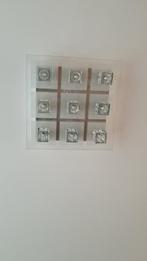 plafondlamp, Huis en Inrichting, Lampen | Plafondlampen, Ophalen, Zo goed als nieuw, Glas, Modern