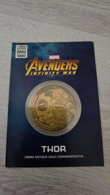 Thor infinity war munt beschikbaar voor biedingen