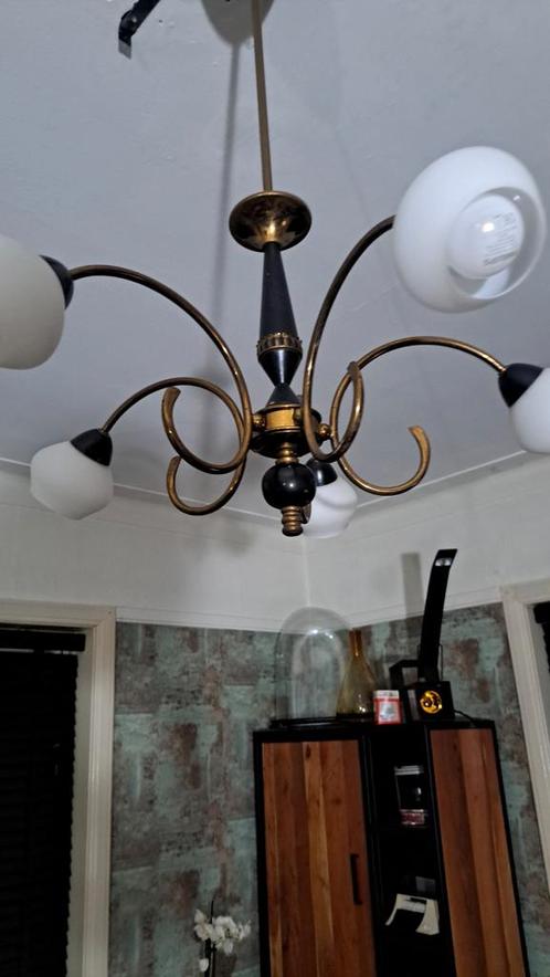 Vintage kroonluchter, Antiek en Kunst, Antiek | Lampen, Ophalen of Verzenden